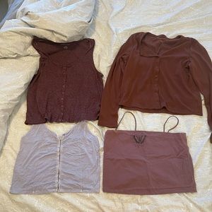 Lot of 21 American Eagle/Aerie pieces. Size L-XXL & Sz. 14 long